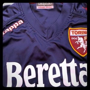 Italian Beretta Torino soccer shirt size 12